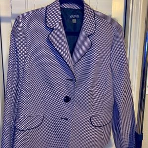 Kasper Pink/Black Blazer